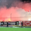 Ultrasi odgovorili na bakljadu Manijaka, "gorjela" tribina Stajanje