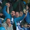 Navijači Željezničara se okupljaju na stadionu Grbavica