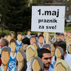 Prvomajsko "buntovništvo": Razloga za proteste ima, ali volje nema