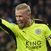 Kasper Schmeichel na meti Manchester Uniteda