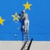 Jedna zvjezdica manje: Banksy predstavio novi mural inspirisan Brexitom