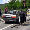 Nakon teške nesreće kod Goražda: Automobil izvučen uz pomoć dizalice
