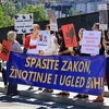 Protest protiv uzgoja životinja radi krzna u Sarajevu: Nema opravdanja za još 10 godina patnje