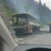 Kod Turbeta se zapalio autobus u kojem su bila djeca, nema povrijeđenih