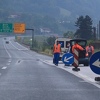 Povukla se voda s autoputa u Visokom, normalizovan saobraćaj