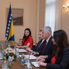 Članovi Predsjedništva BiH s Dan Predom: BiH opredijeljena za reformske procese