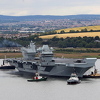 Najveći britanski nosač aviona "Queen Elizabeth" isplovio iz brodogradilišta
