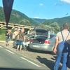 Četvero povrijeđenih u sudaru u Topčić Polju, jedno vozilo završilo na krovu