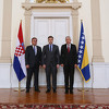 Članovi Predsjedništva BiH razgovarali s premijerom Hrvatske Andrejom Plenkovićem