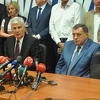 Dodik obećao Čoviću podršku za izmjenu Izbornog zakona i uvođenje kanala na hrvatskom jeziku