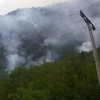 Helikopter OSBiH gasi požar na Čvrsnici