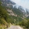 Požar kod Jablanice ugrozio regionalni put Jablanica - Posušje