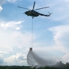 Helikopter Oružanih snaga BiH od jutros gaši požar kod Jablanice