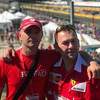 Schumacher u srcu: Bh. fanovi Ferrarija bodre Vettela i Raikkonena u Budimpešti