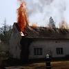 Izgorio napušteni paviljon u okviru kampusa u Mostaru