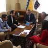 Bakir Izetbegović primio delegaciju hrvatskih udruženja u Sarajevu