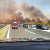 Požar u blizini Zadra: Vozači kod Benkovca bježe u suprotnom smjeru po autocesti