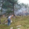 Mostar: Teška situacija sa požarima na Rujištu, u gašenju pomaže i helikopter OSBiH