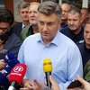 Plenković u poplavljenom Zadru: Nema ljudskih žrtava, sve ekipe su na terenu