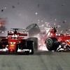 Haos na startu VN Singapura: Havarija u prvoj krivini, ispala oba Ferrarija i Verstappen