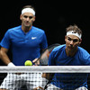 Federer i Nadal prvi put u karijeri zaigrali zajedno u doubleu i oduševili navijače