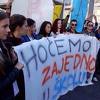 Srednjoškolci iz BiH poručili: Ne želimo podjele, želimo kvalitetno obrazovanje