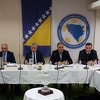 Počela sjednica Izvršnog odbora NSBiH, čelnici na ulazu u zgradu bez komentara