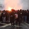 Navijači Sarajeva spremni za derbi, korteo Hordi zla krenuo na Grbavicu