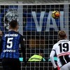 Prvi poraz Intera, Udinese priredio hladan tuš na "Giuseppe Meazzi"