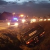 Alfa Romeo skrenuo s ceste kod Zenice i prevrnuo se na krov, vozačica povrijeđena