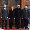Predsjednica Hrvatske Kolinda Grabar-Kitarović svečano dočekana u Sarajevu