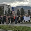 Radnici Željezare blokirali ulaz u Zenicu i prilaz kamiona ArcelorMittalu