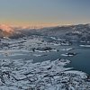 Zimska idila: Snijeg "uokvirio" Ramsko jezero