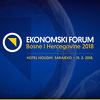 Kemal Kozarić i Lars Gunnar Wigemark otvaraju Ekonomski forum Bosne i Hercegovine 2018.