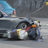 Motociklista povrijeđen u saobraćajnoj nesreći u Tuzli