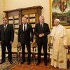Članovi Predsjedništva BiH na prijemu kod pape Franje: Vatikan želi stabilnu BiH u EU