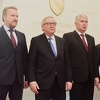 Juncker i Hahn se sastali sa članovima Predsjedništva BiH