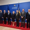 Članovi Kolegija oba doma Parlamenta BiH dočekali Junckera i Hahna