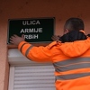 Postavljane table u sarajevskoj Ulici Armije Republike Bosne i Hercegovine