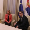 Mogherini nakon susreta s Vučićem: EU očekuje očuvanje mira