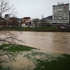 Rijeka Bosna se izlila na više lokacija u Zenici i Žepču, nema ugroženih objekata