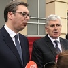 Čović i Vučić u Mostaru: Zajednički cilj je dobra saradnja srpskog i hrvatskog naroda