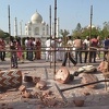 Vjetar oštetio dva minareta na ulazu u Taj Mahal