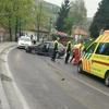 U sudaru autobusa i automobila u Hotonju povrijeđena jedna osoba