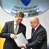 Wigemark uručio Bevandi Izvještaj Evropske komisije o napretku za BiH