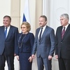 Matvijenko sa članovima Predsjedništva BiH: Rusija se zalaže za suverentitet BiH i poštuje put ka EU