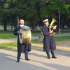 Prvomajski uranak uz zvuke duvačkog orkestra i u Doboju