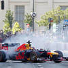 Max Verstappen u bolidu priredio show na ulicama Budimpešte
