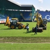 Počeli radovi na rekonstrukciji travnjaka stadiona Grbavica