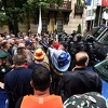 Borci se pokoškali s policajcima pred zgradom Parlamenta FBiH